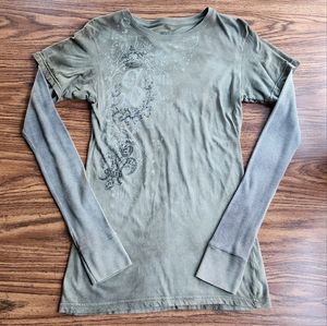 Sinful Long Sleeve Graphic Shirt